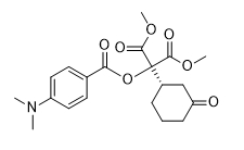 (S)-dimethyl 2-((4-(dimethylamino)benzoyl)oxy)-2-(3-oxocyclohexyl)malonate