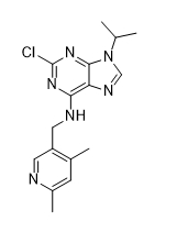 9H-Purin-6-amine, 2-chloro-N-[(4,6-dimethyl-3-pyridinyl)methyl]-9-(1-methylethyl)-