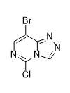 8-bromo-5-chloro-[1,2,4]triazolo[4,3-c]pyrimidine