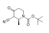 (2S)-tert-Butyl 3-cyano-2-methyl-4-oxopiperidine-1-carboxylate