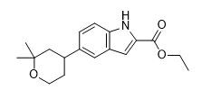 Ethyl 5-(2,2-dimethyltetrahydro-2H-pyran-4-yl)-1H-indole-2-carboxylate