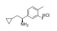 (S)-2-cyclopropyl-1-(3-fluoro-4-methylphenyl)ethan-1-amine hydrochloride