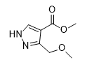 3-Methoxymethyl-1H-pyrazole-4-carboxylic acid methyl ester