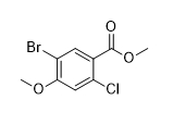 5-溴-2-氯-4-甲氧基苯甲酸甲酯