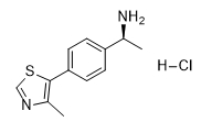 (S)-1-(4-(4-methylthiazol-5-yl)phenyl)ethanamine hydrochloride