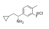 (R)-2-cyclopropyl-1-(3-fluoro-4-methylphenyl)ethan-1-amine hydrochloride