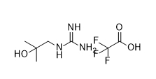 1-(2-hydroxy-2-methylpropyl)guanidine 2,2,2-trifluoroacetate